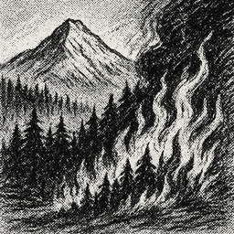 Mountains and Forest Fires icon