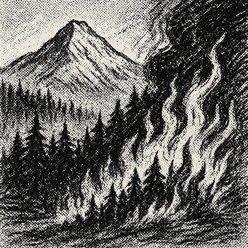 Mountains and Forest Fires icon